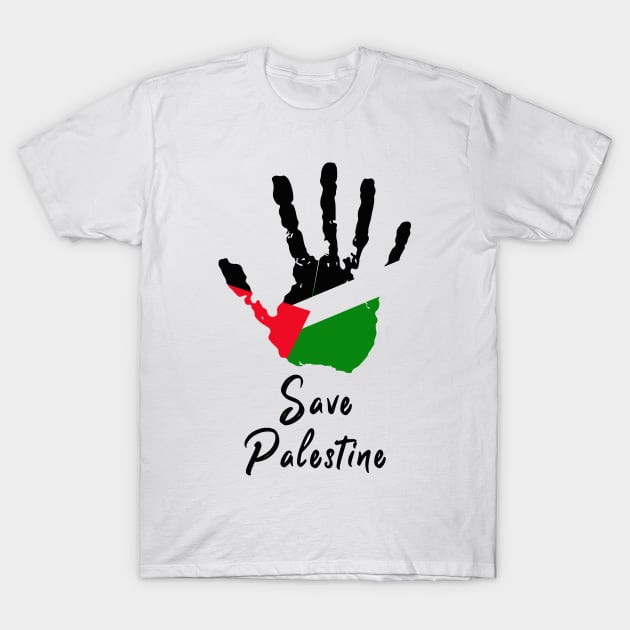 Save Palestine | Stop Terrorism (2021) T-Shirt by Art_Attack